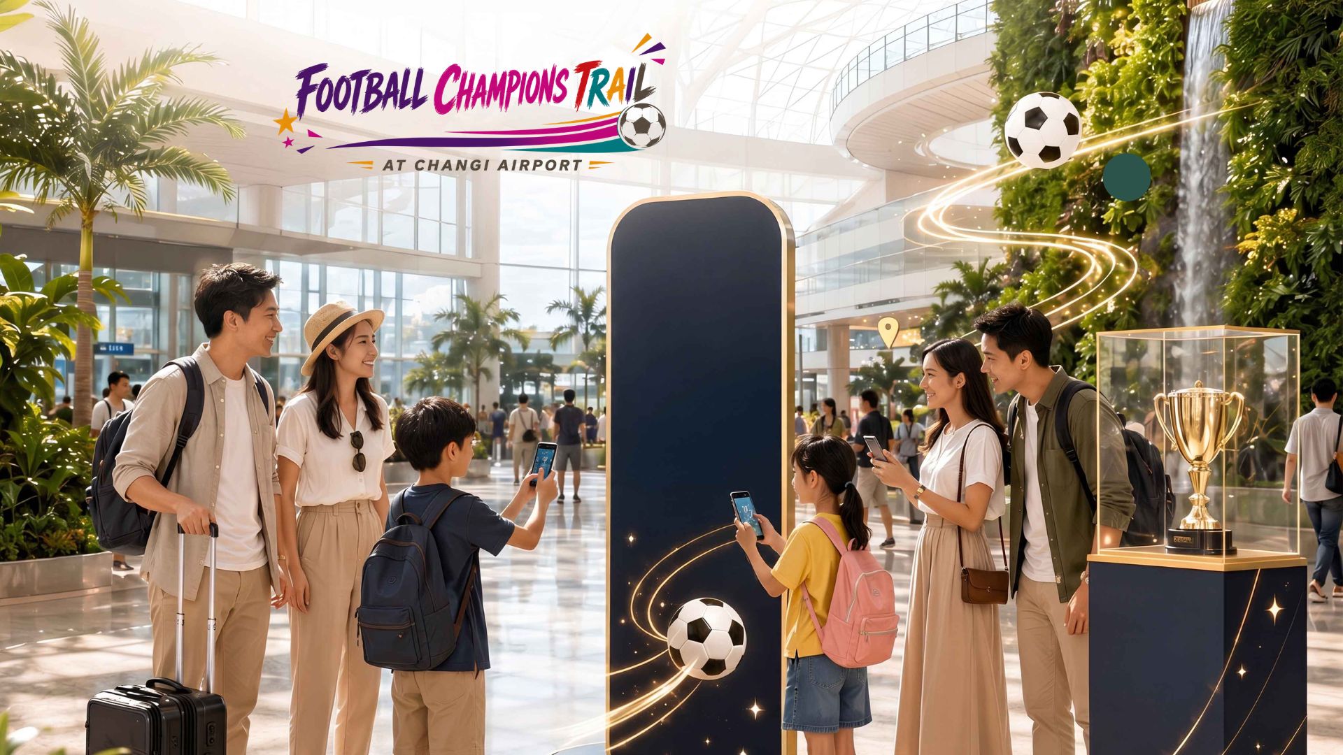 Changi Airport Singapore – Football Champions Trail